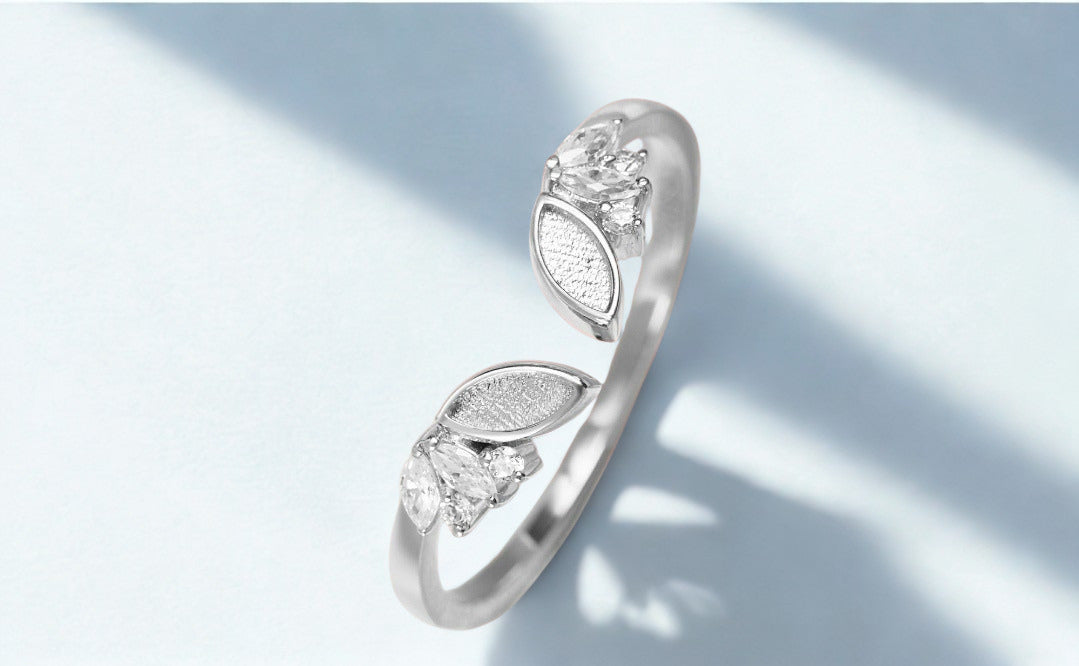 Mirrored Marquise Band