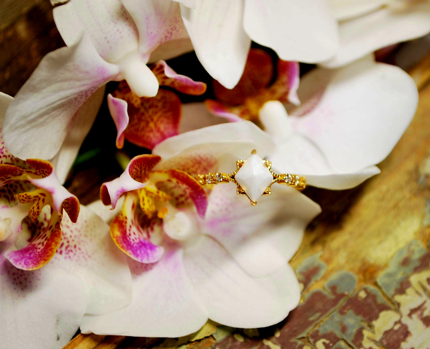 The Deco Diamond Ring