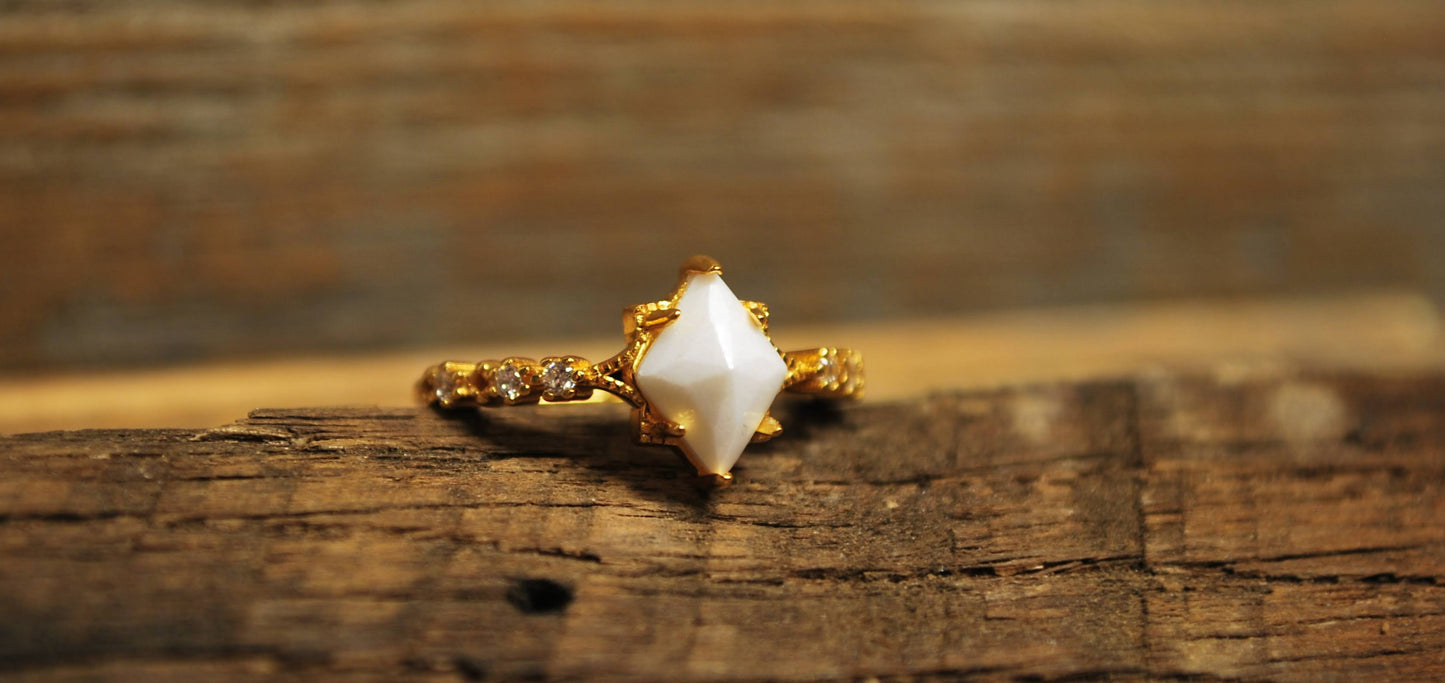 The Deco Diamond Ring