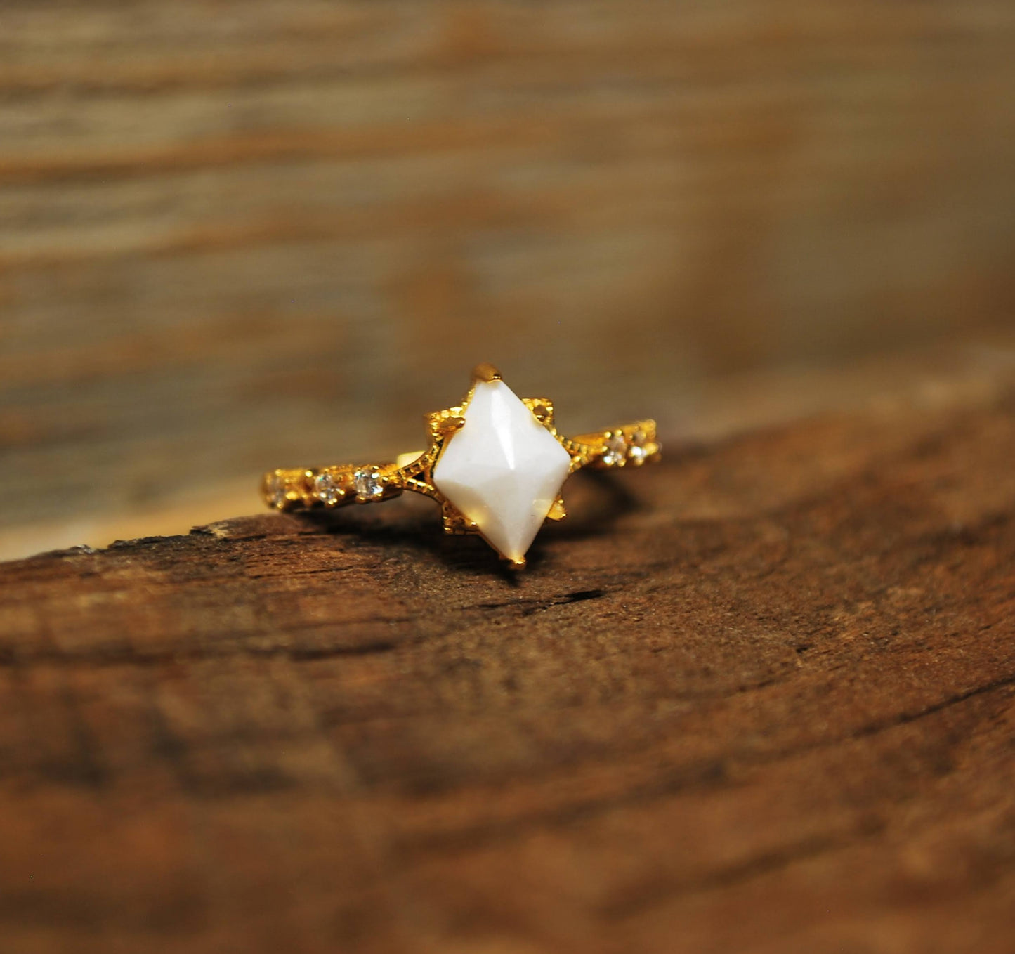 The Deco Diamond Ring